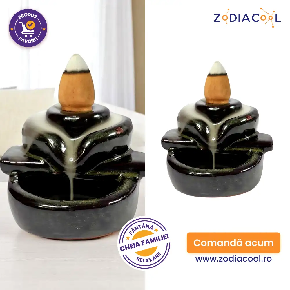 Mini fantana backflow Cheia Familiei