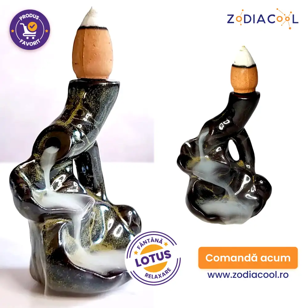 Mini fântână Lotus