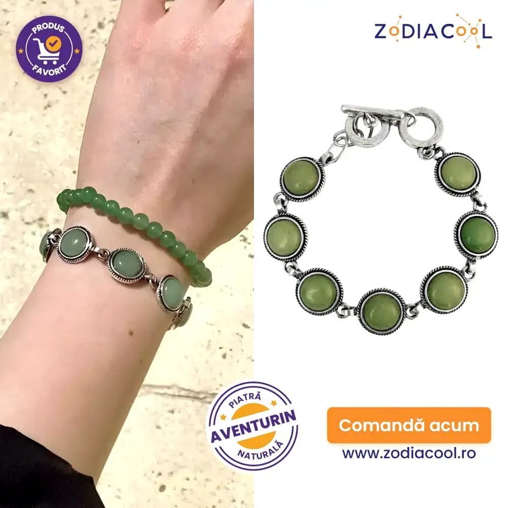 Bratara 7 pietre aventurin