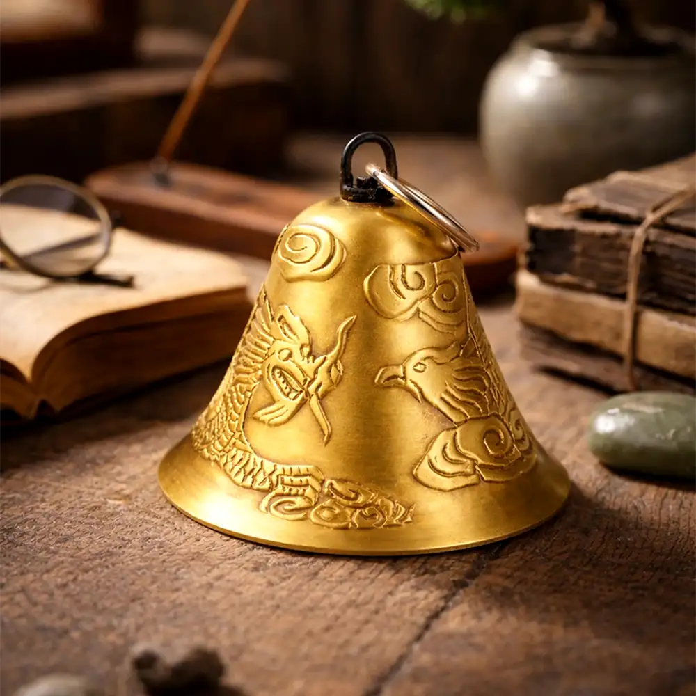 Clopotei cu Phoenix si Dragon