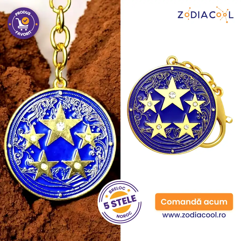 Breloc 5 stele