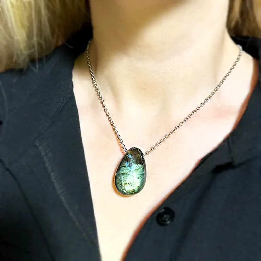 Pandantiv Labradorit