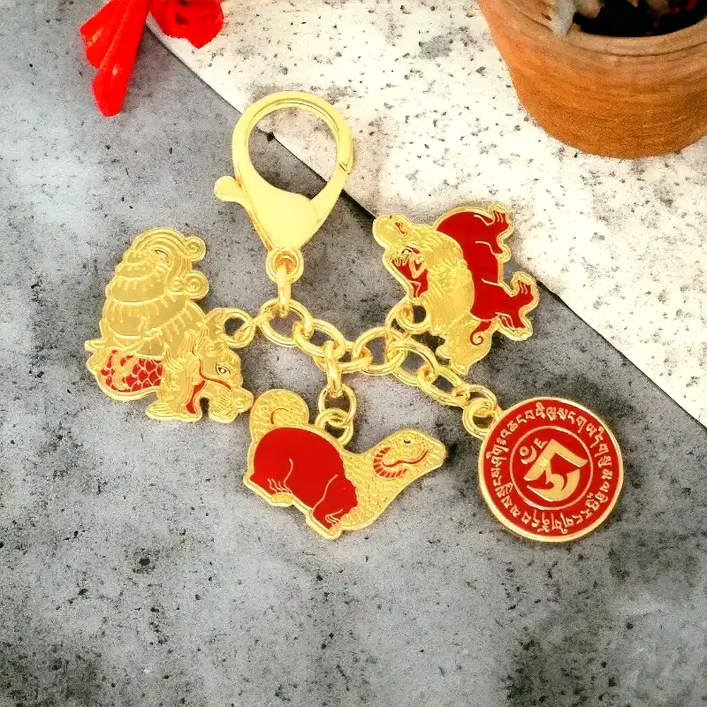 Breloc 3 Harmony Animals Amulet