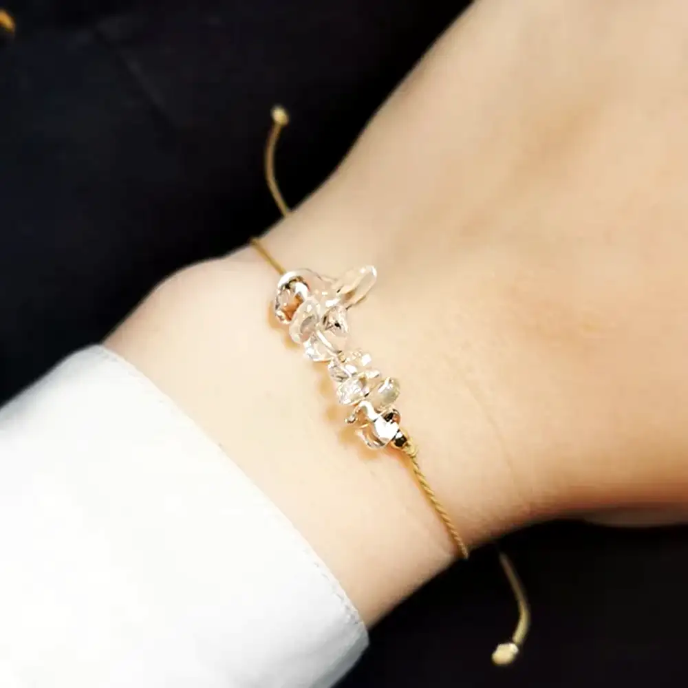 Brățară șnur cuarț