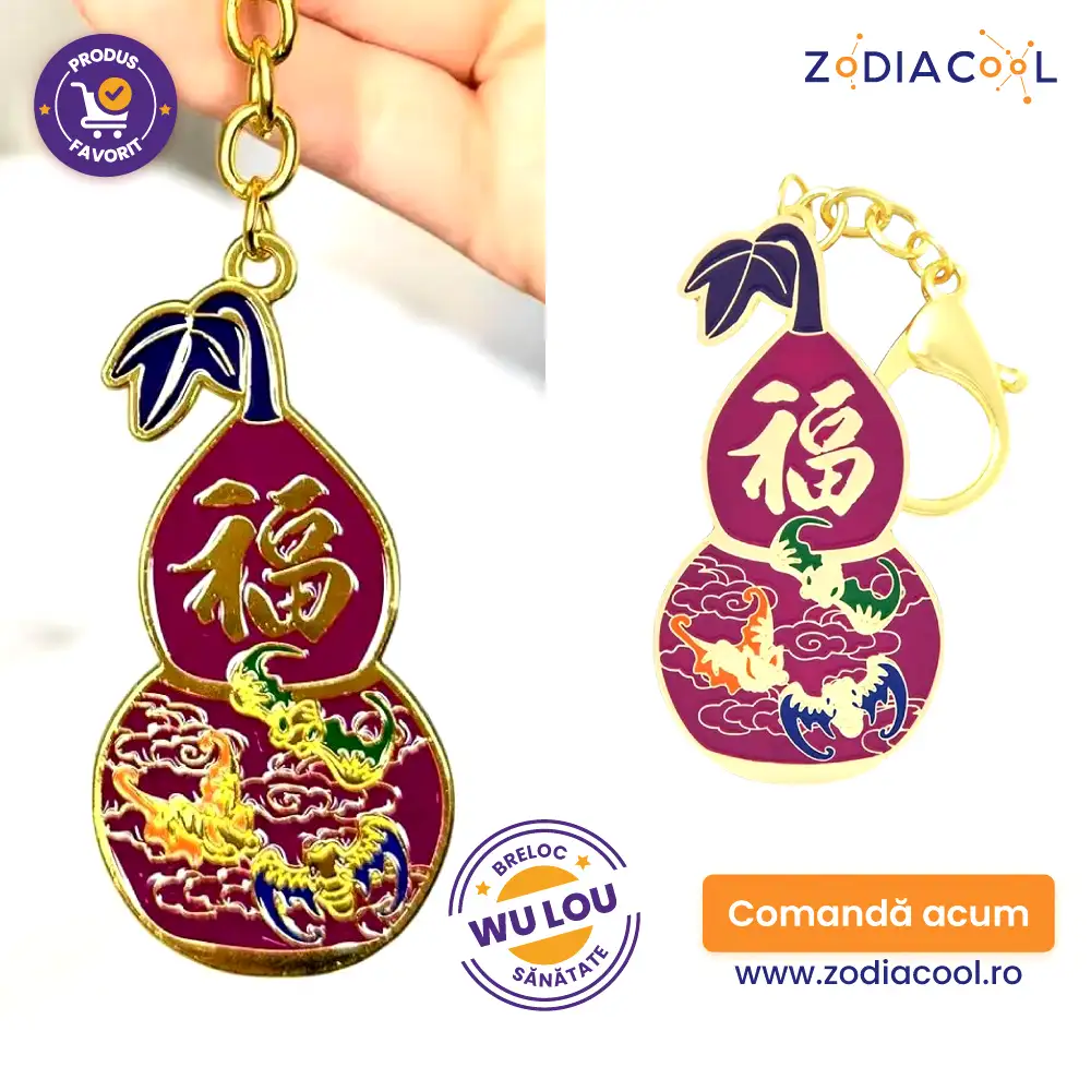 Breloc Amuleta Sanatate Wu Lou