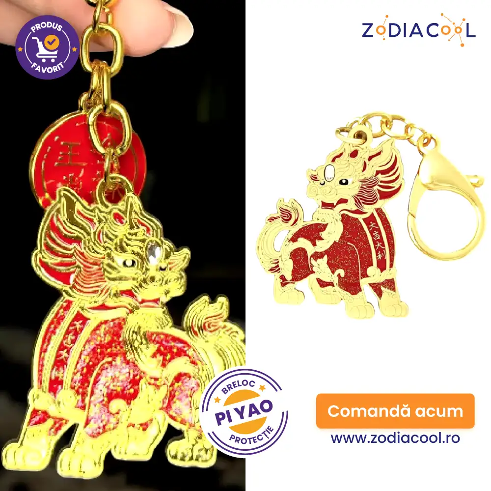 Breloc amuleta Pi Yao