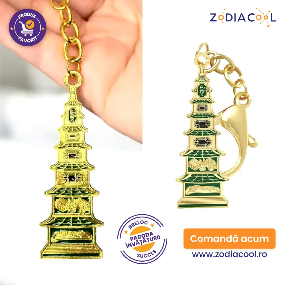 Breloc pagoda învățăturii