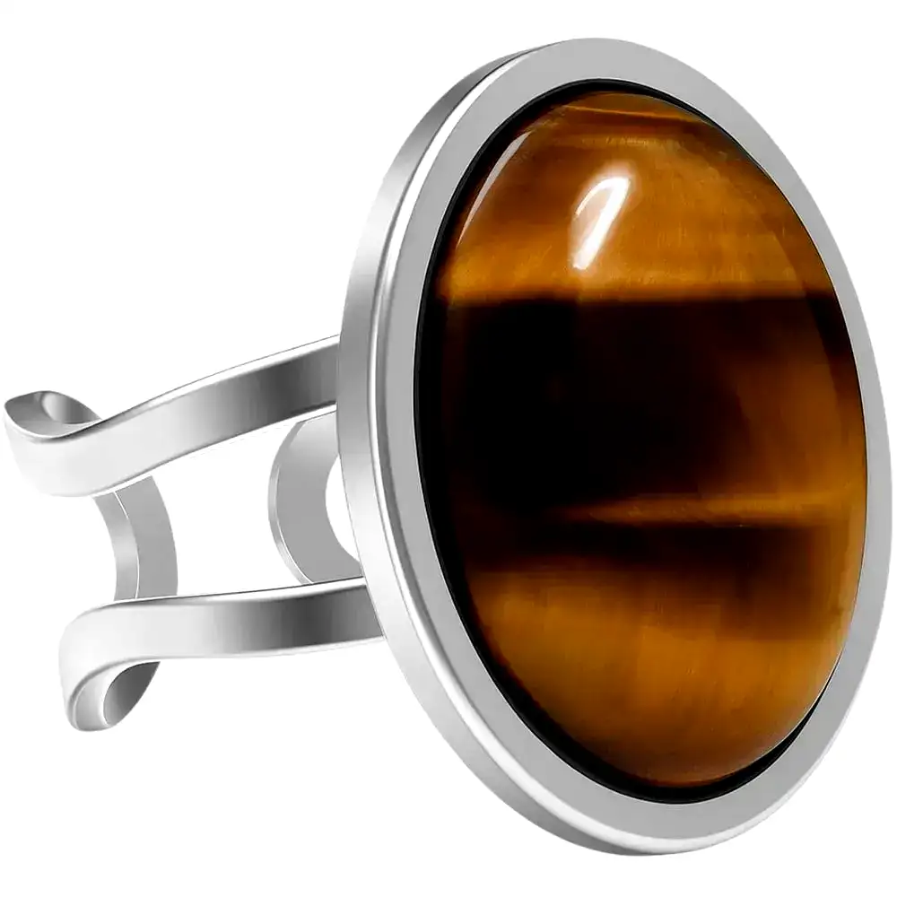 Set brățară și inel Ochi de Tigru