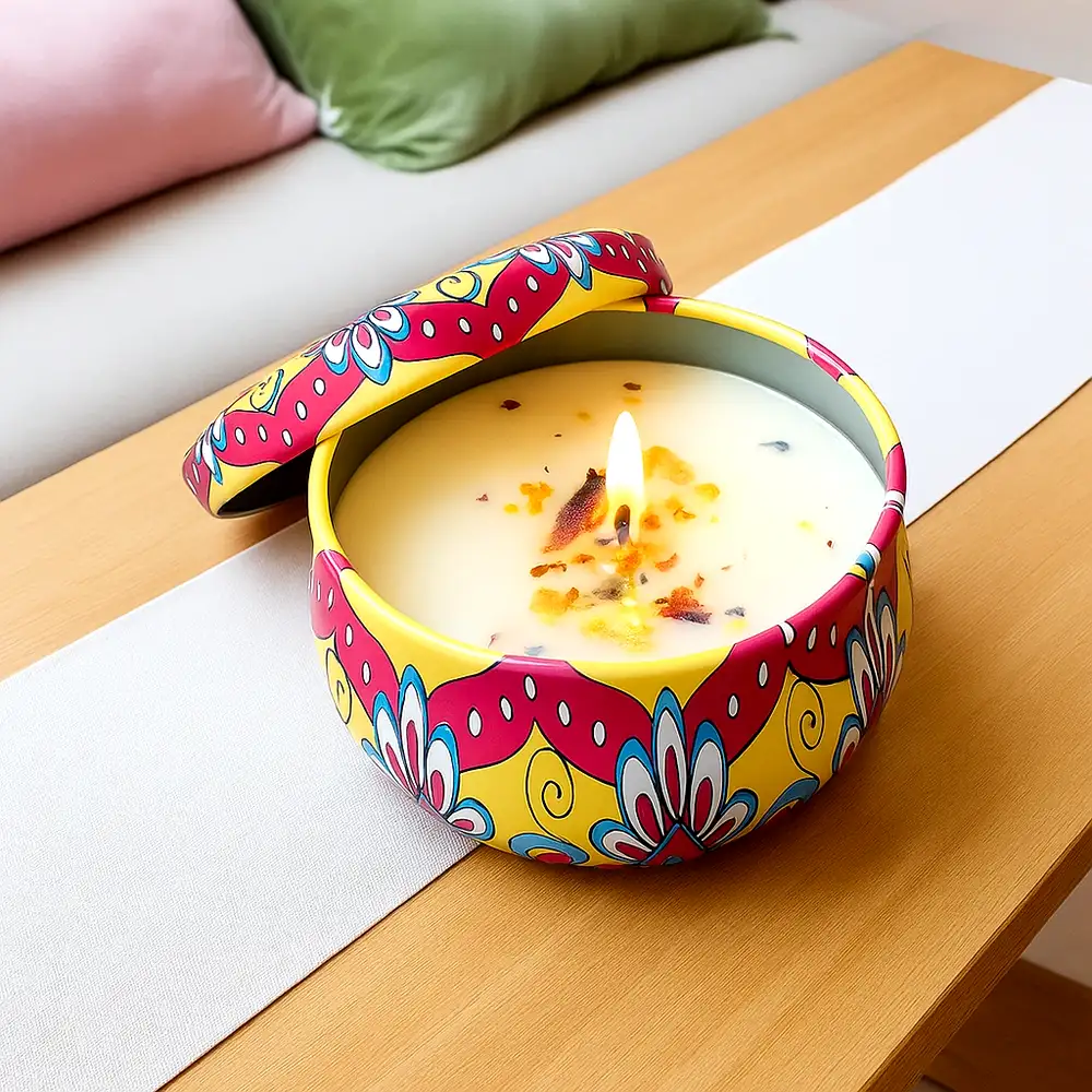 Lumanare parfumata naturala Citronella antițânțari