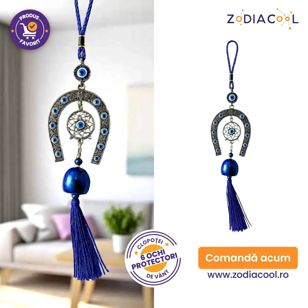 Clopotel de vânt cu potcoavă