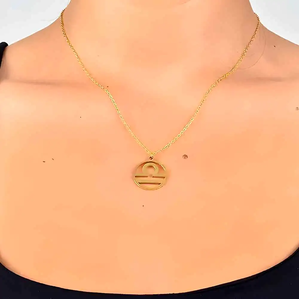 Balanta pandantiv zodiac cu lantisor