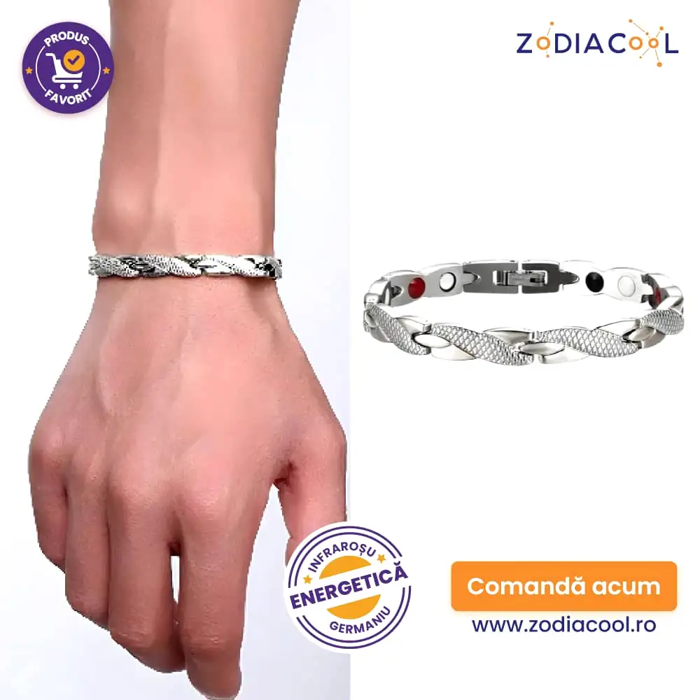 Bratara energetica de slabit magnetica cu germaniu
