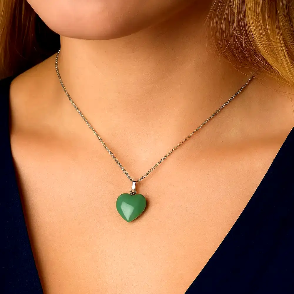 Set brățară și pandantiv Aventurin ajustabile