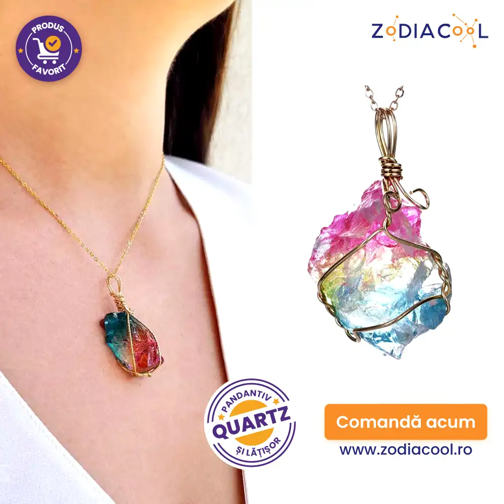 Colier cu pandantiv si lantisor