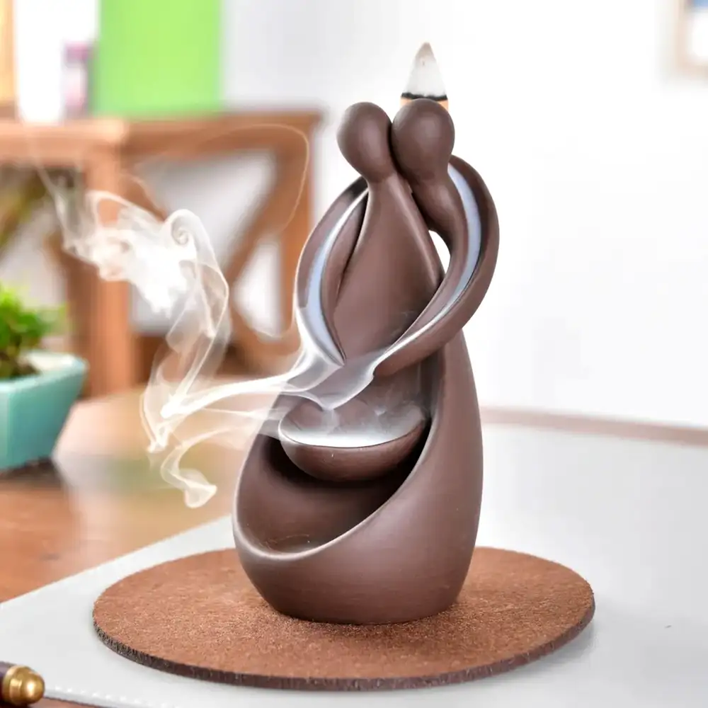 Suport ardere conuri parfumate cascadă backflow