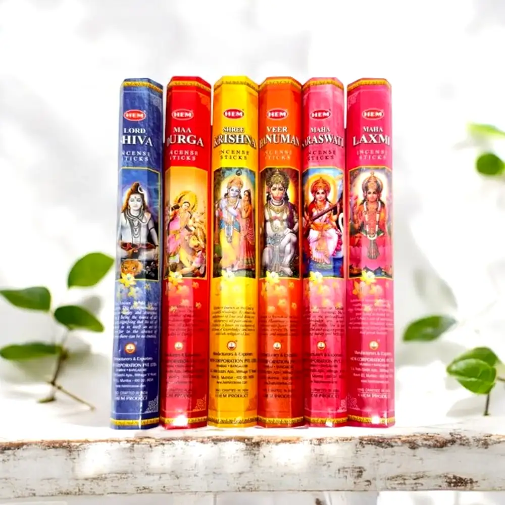 Cutie 6 Seturi Bețișoare Parfumate God Series