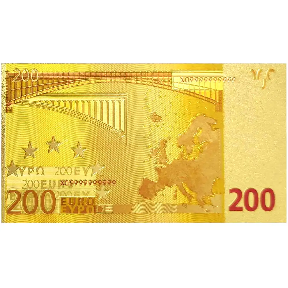 Bancnotă metalică 200 euro