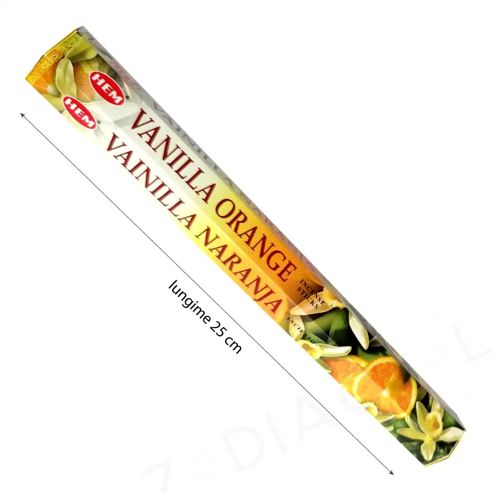 Betisoare parfumate Vanilie Portocale