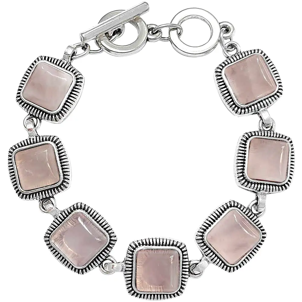 Bratara 6 pietre cristal stanca