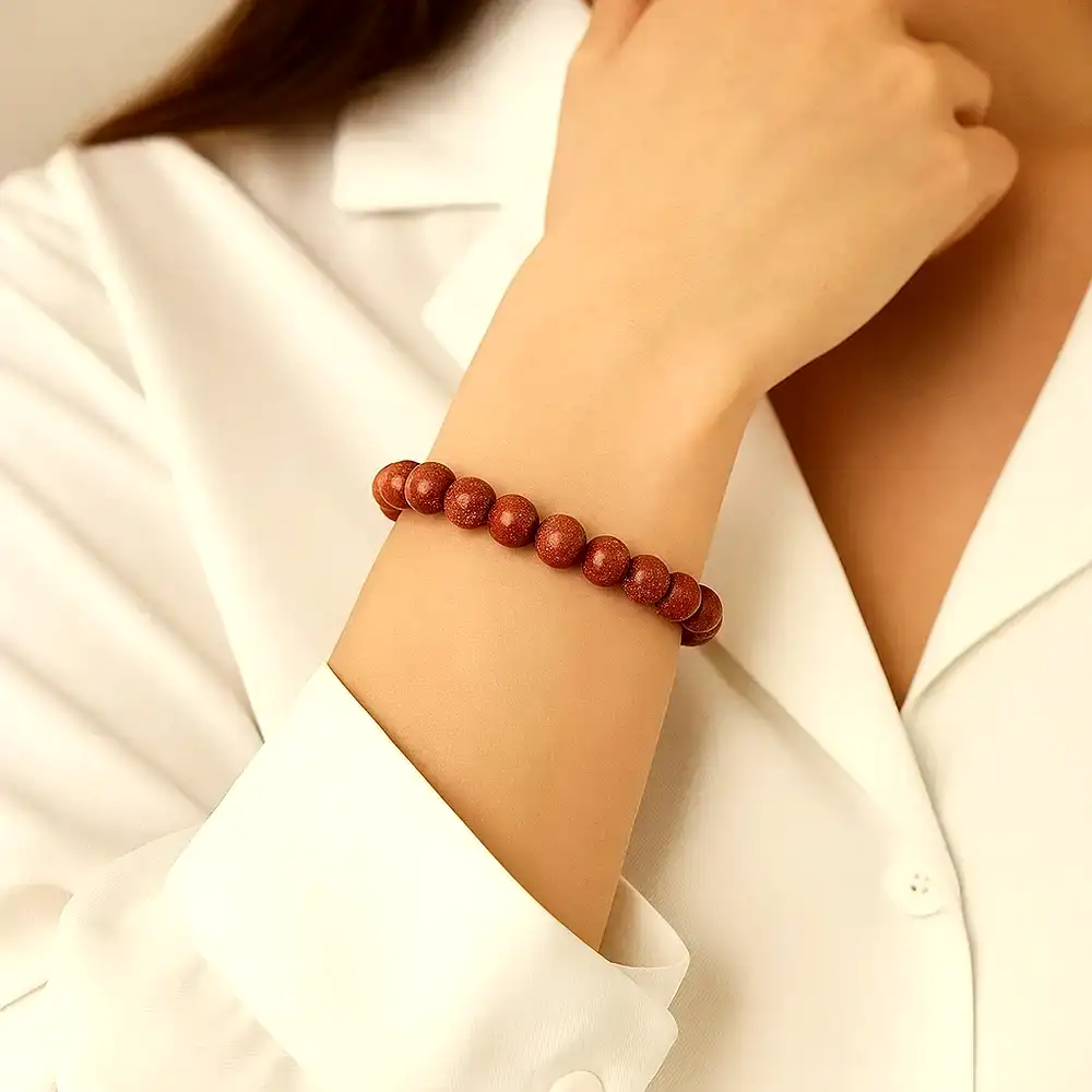 Set bratara Piatra Soarelui cu felicitare personalizata