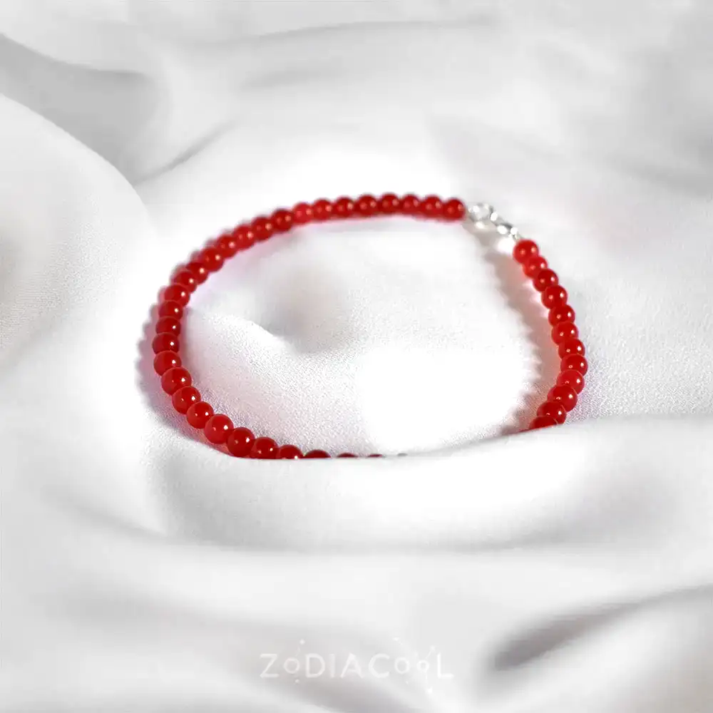 Set brățară Carneol și inel Granat ajustabile