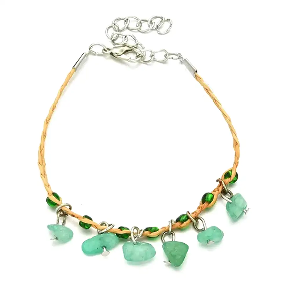 Brățară Boho Aventurin cu ideograma prosperității