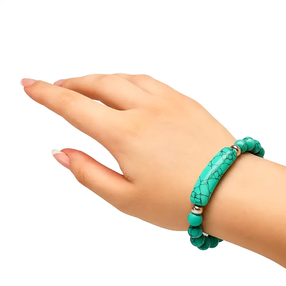 Brățară deptunghiulară Turcoaz