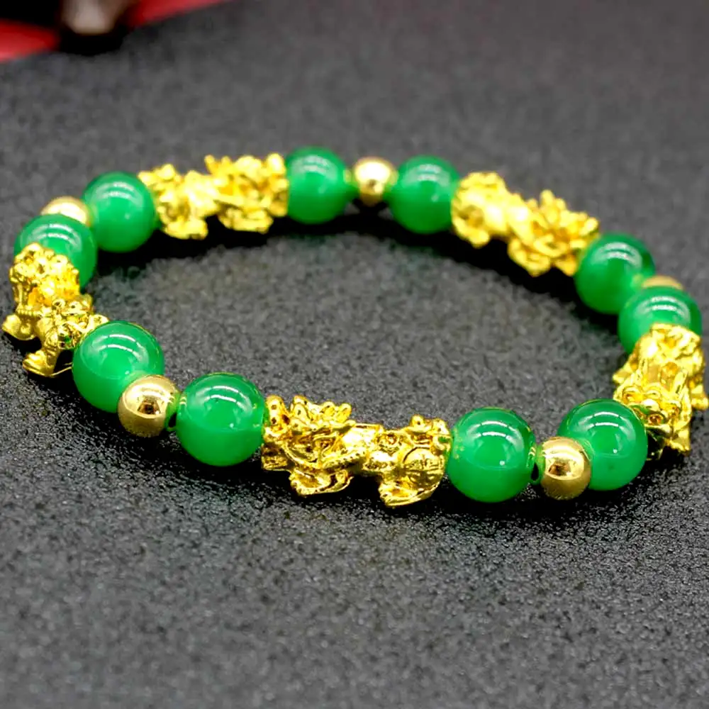 Bratara Pi Xiu si jad verde