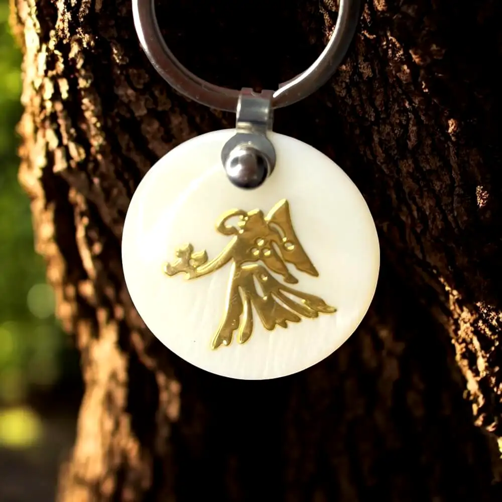 Zodia Fecioara breloc chei