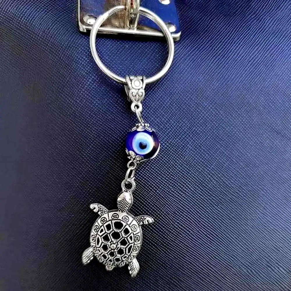 Breloc Broasca țestoasă și Ochiul magic norocos