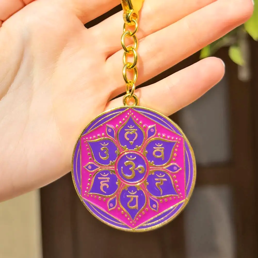 Breloc Forța Vieții și Mandala