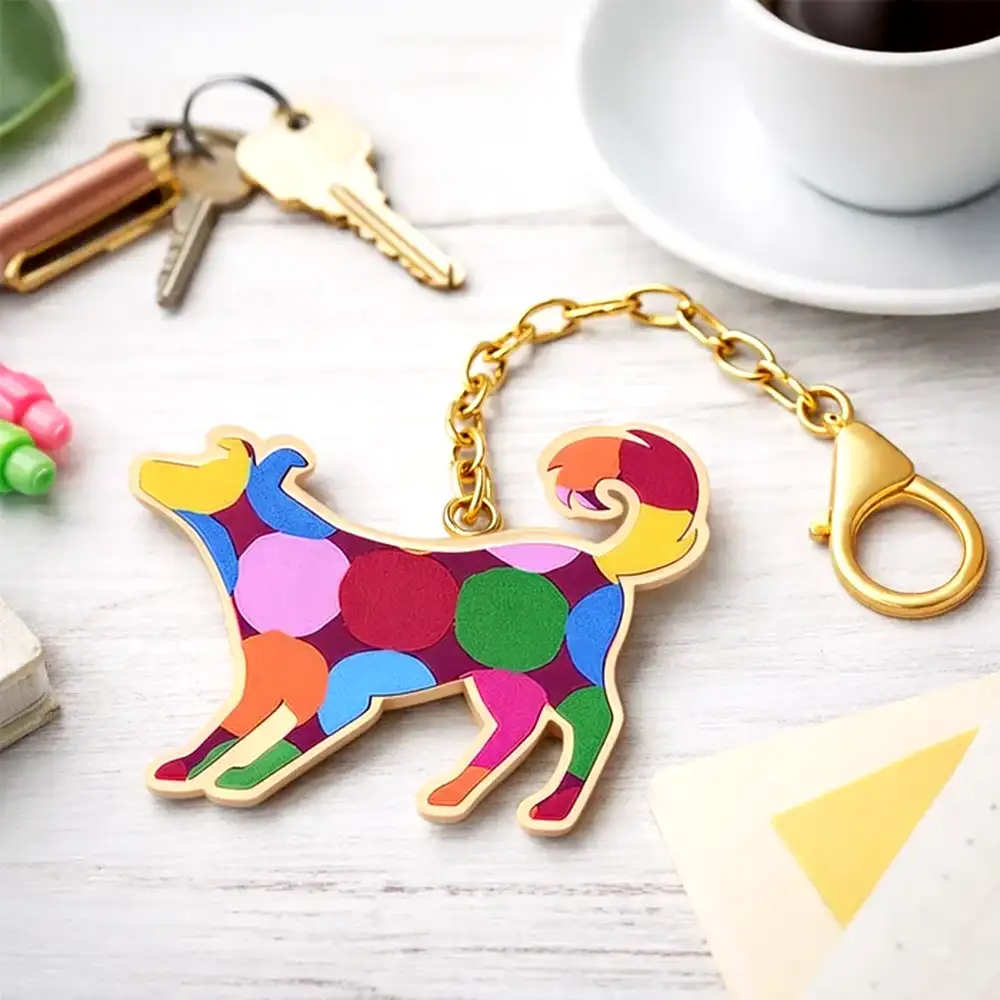 Breloc amuletă zodia Câine 2026