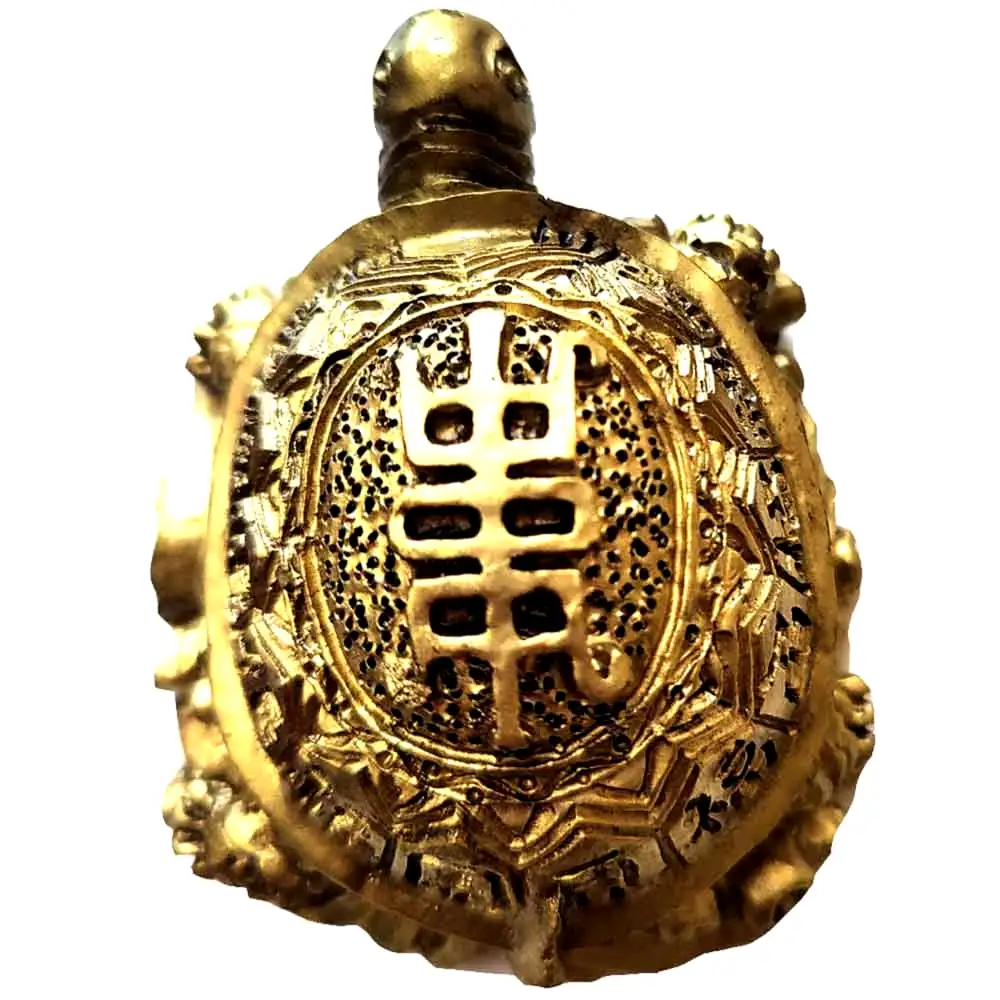 Broasca testoasa feng shui cu ideograme