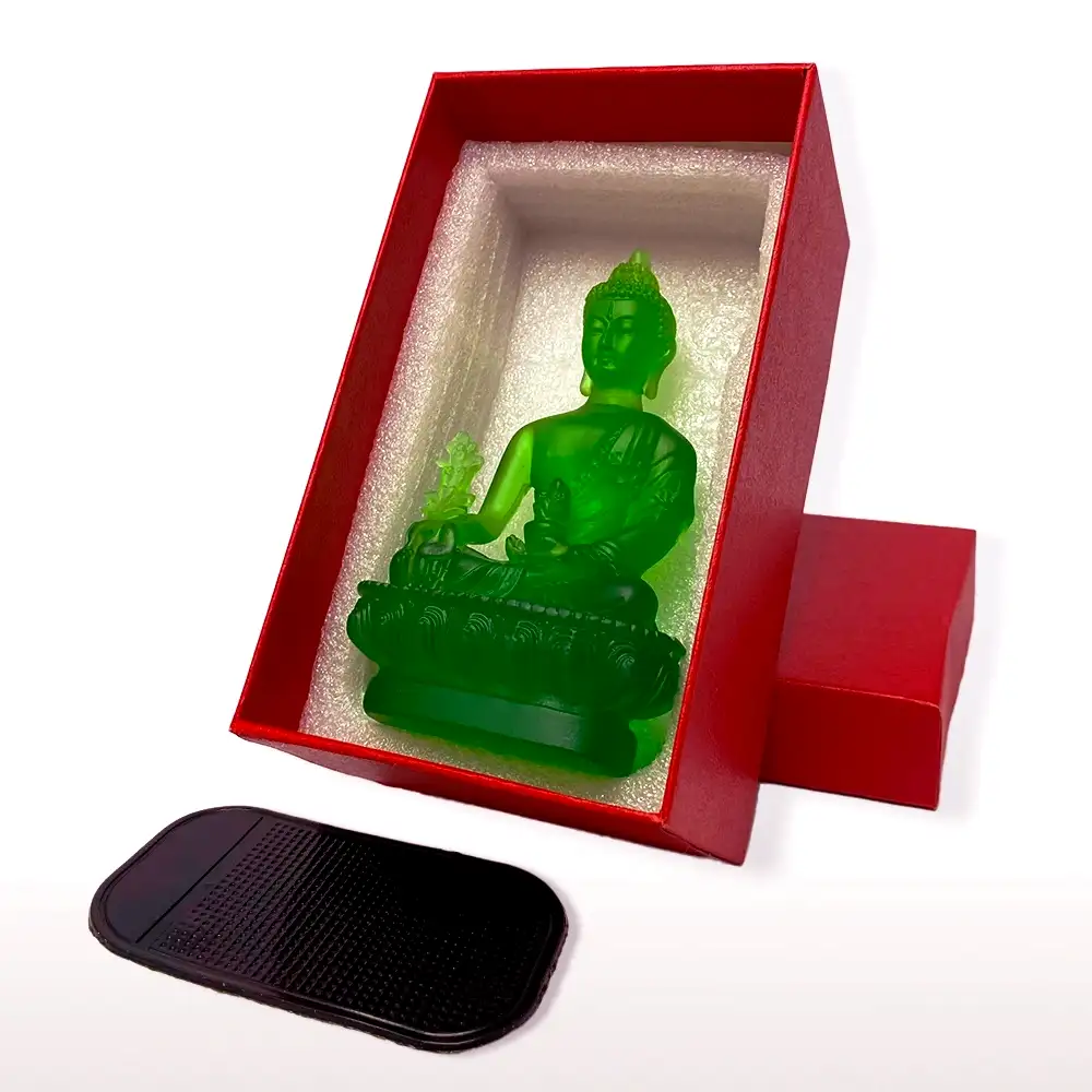 Set Buddha medicinei verde