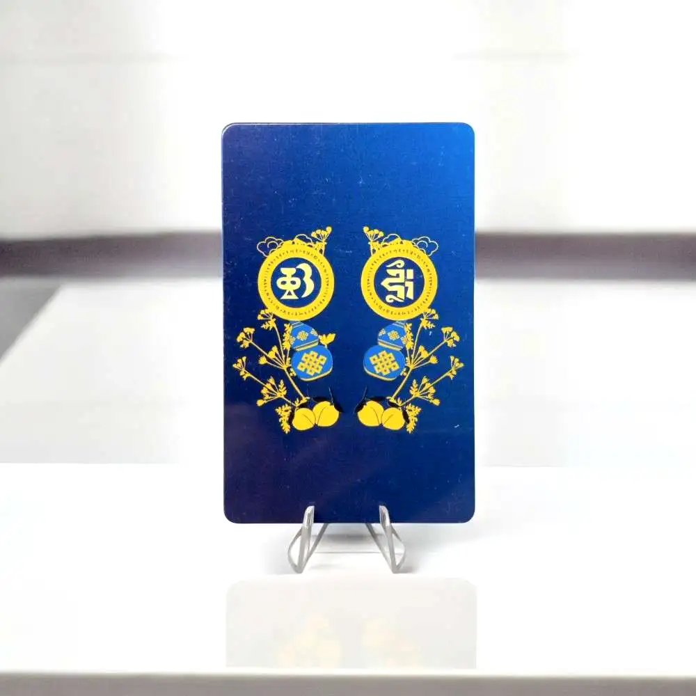 Card Buddha al medicinei albastru