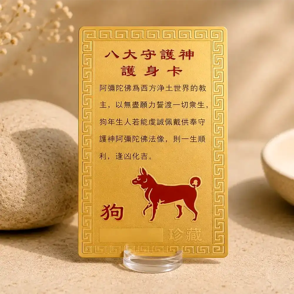 Card Feng Shui Câine