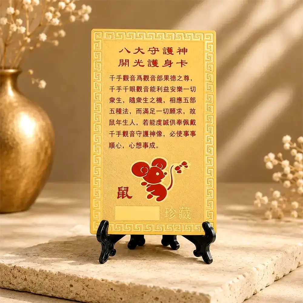 Card Feng Shui Șobolan