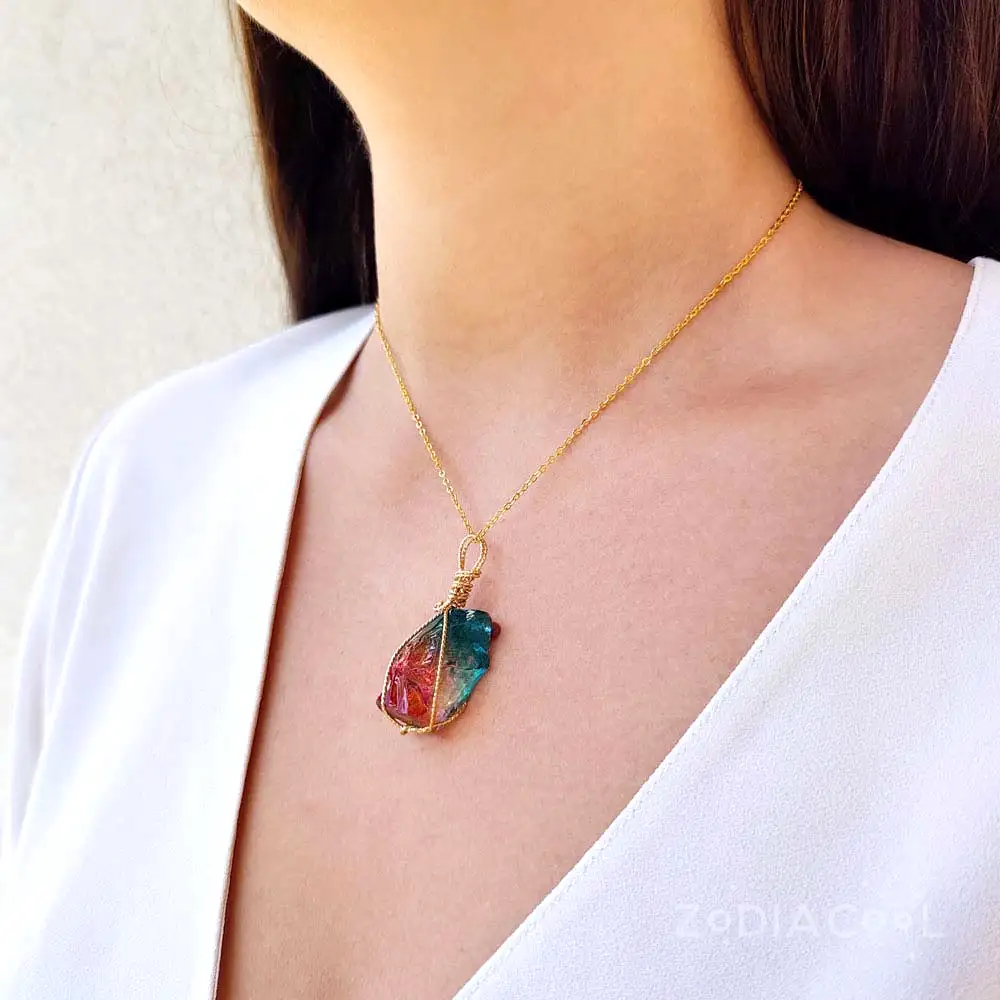 Colier cu pandantiv si lantisor