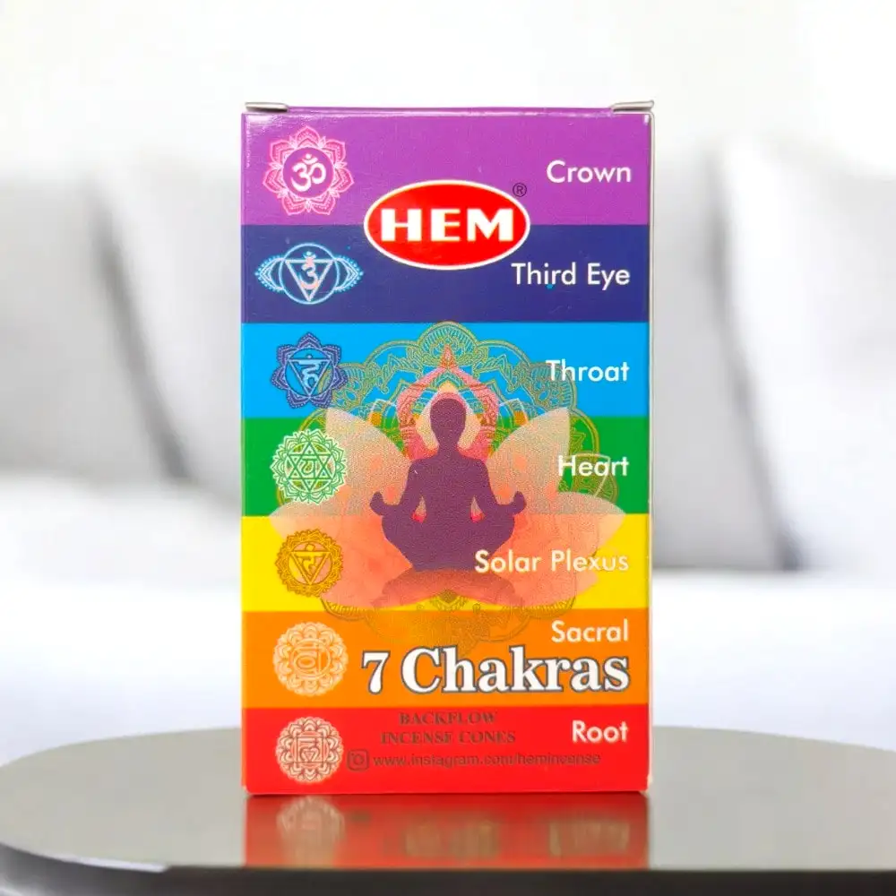 Conuri backflow parfumate 7 Chakra