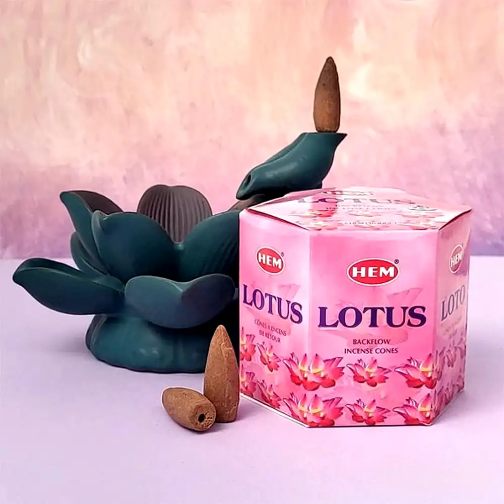 Conuri backflow Lotus parfumate 40 buc