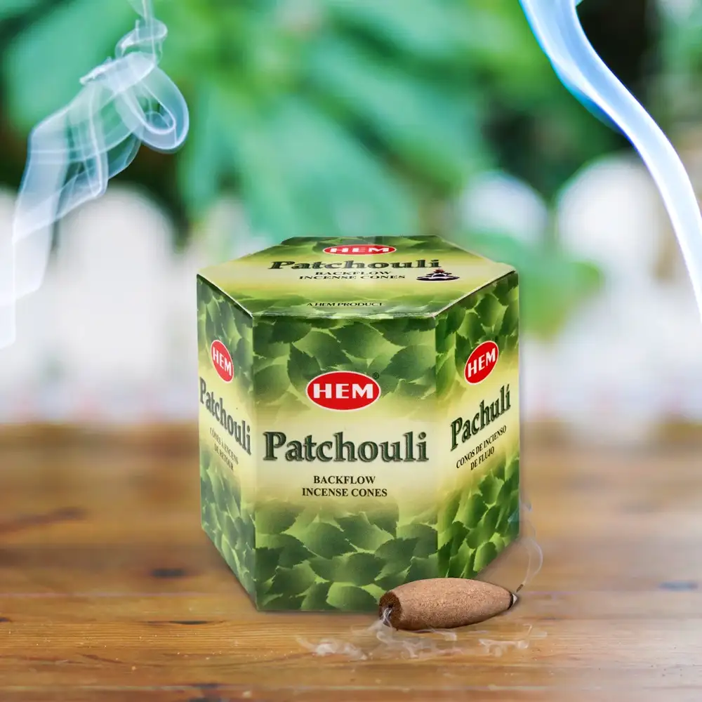 Conuri backflow parfumate Patchouli