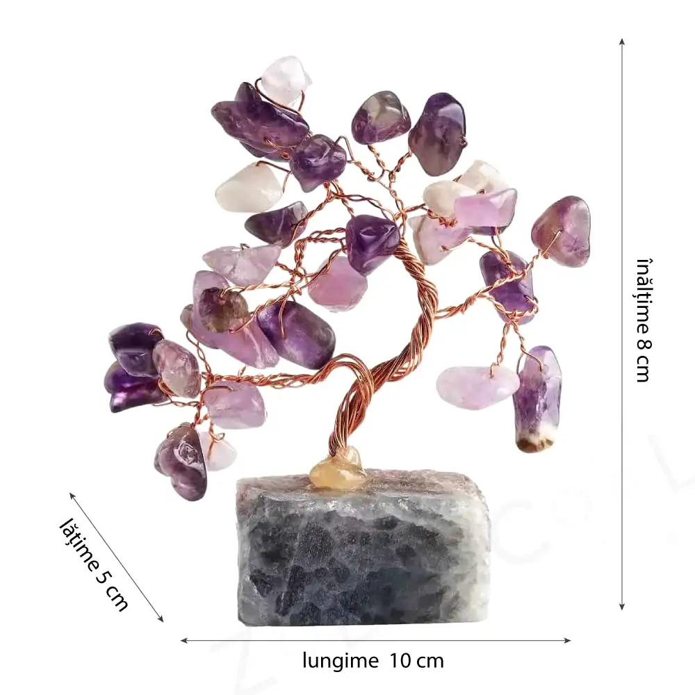 Copac cu cristale de Ametist