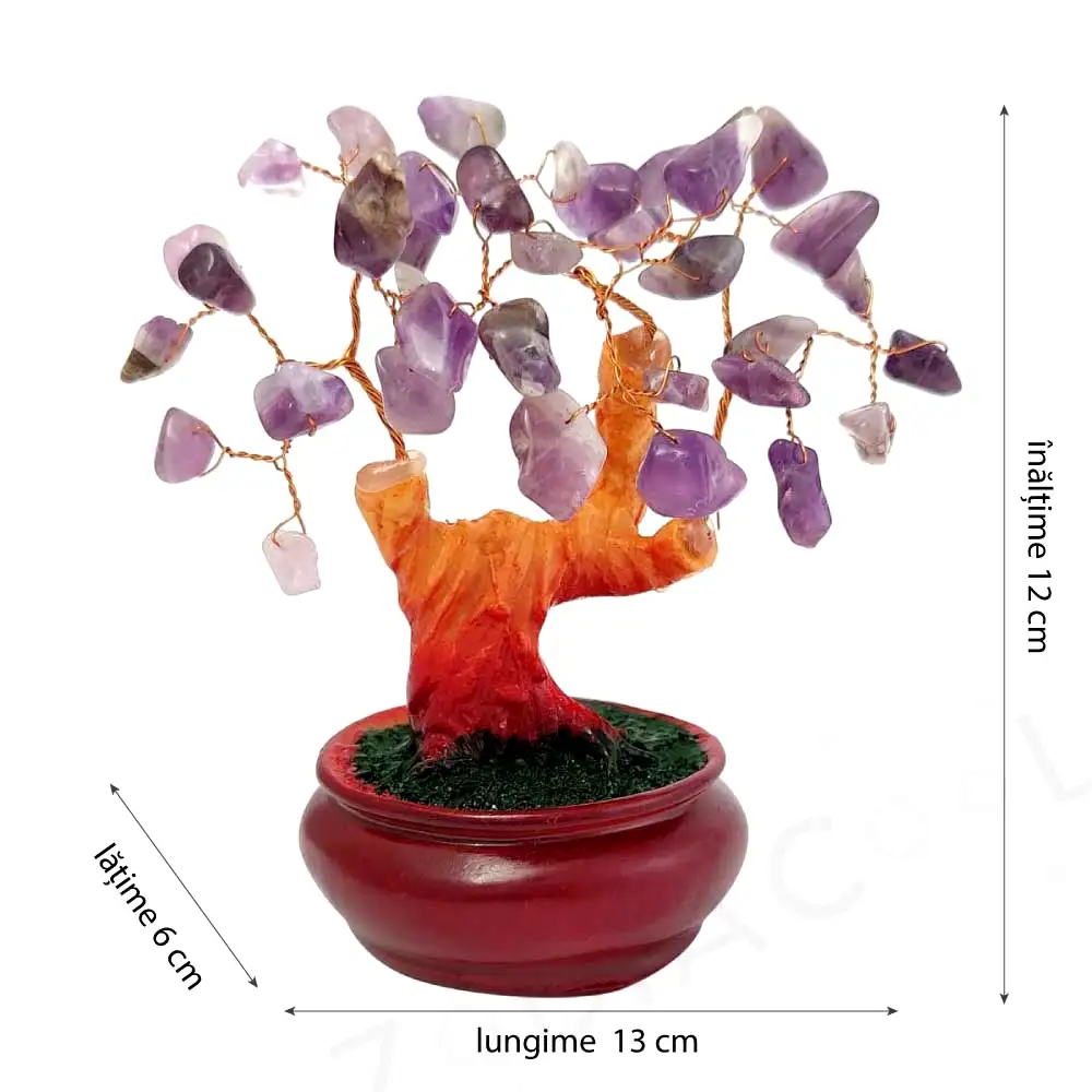Copacei decorativi piatra Ametist