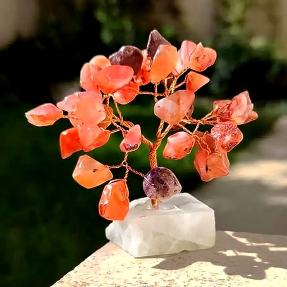 Copac cu cristale Carneol si Agate