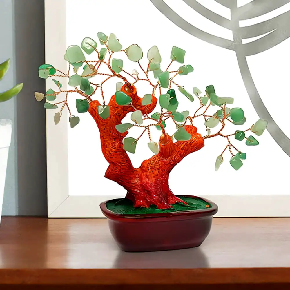 Copac cu pietre semipretioase Aventurin