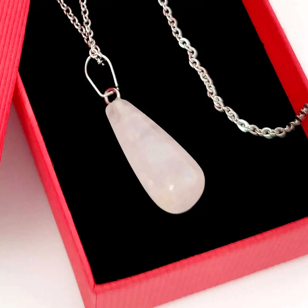 Pandantiv Cuartz Roz