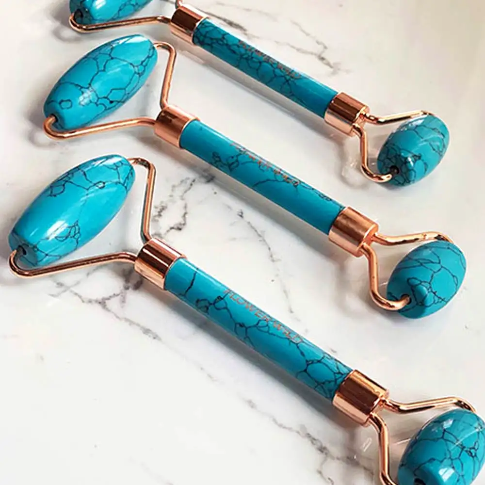 Rola facială pietre turcoaz