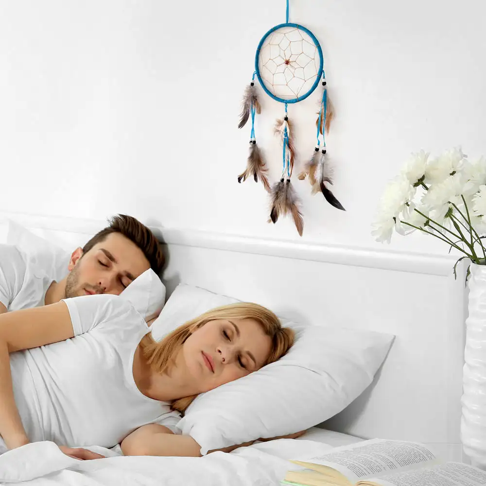 Dream catcher 1 cerc mare ornament protectie cosmaruri