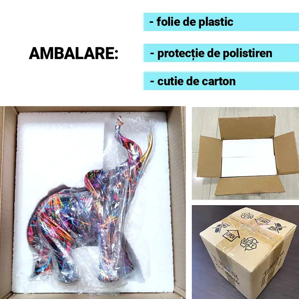 Elefant trompa în sus