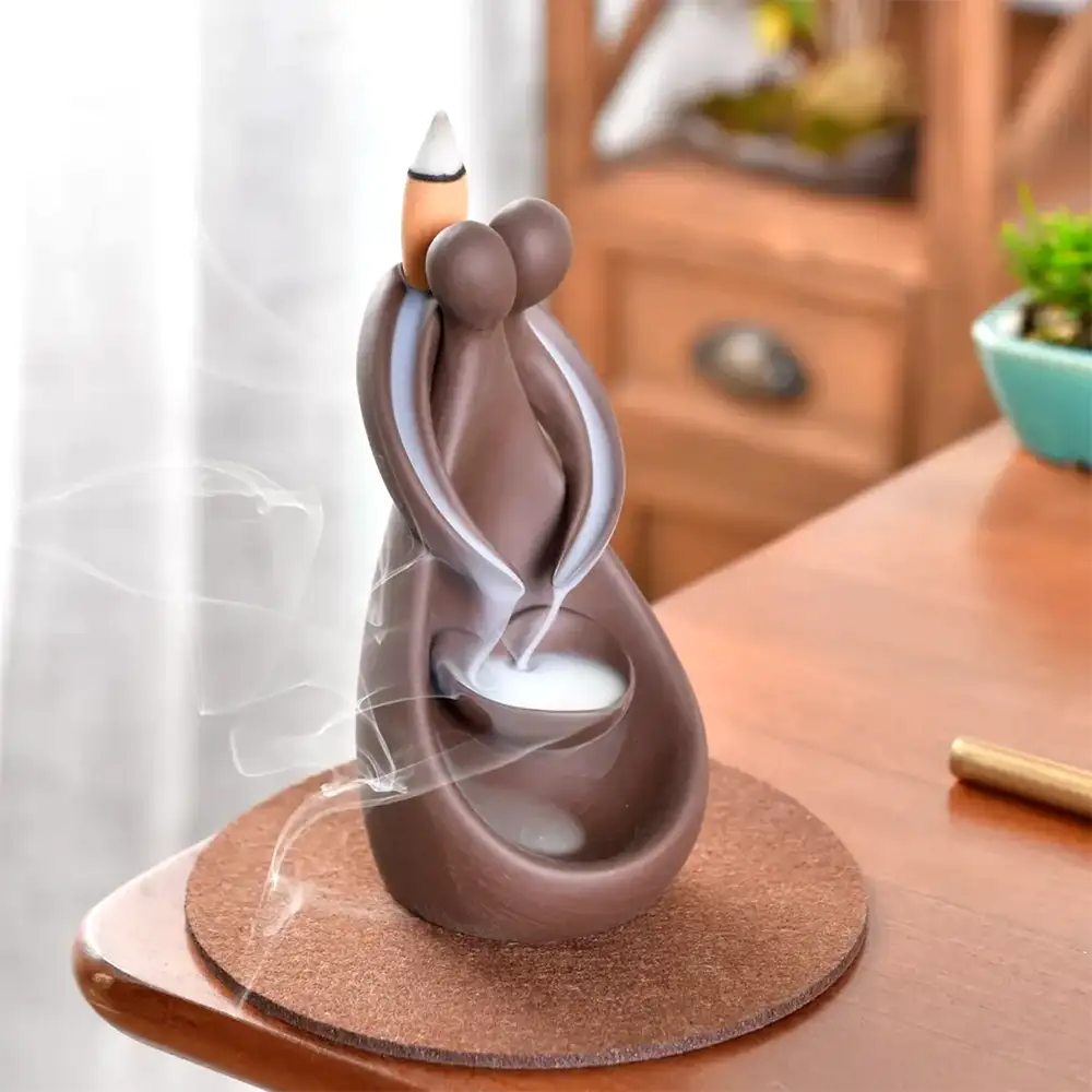 Suport ardere conuri parfumate cascadă backflow